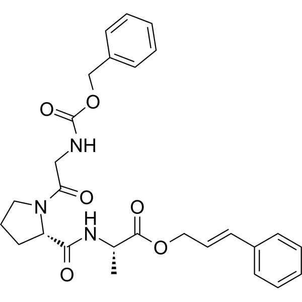 Cbz-Gly-Pro-Ala-O-cinnamyl